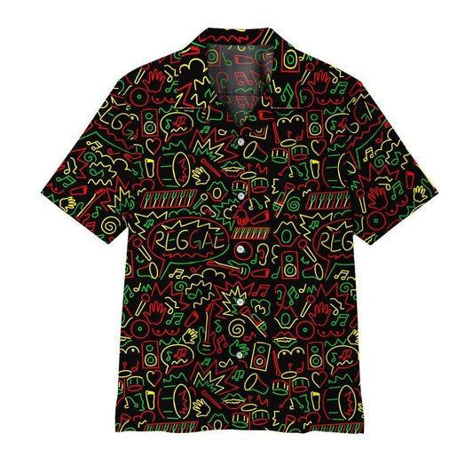  3D Reggae Hawaii Shirt