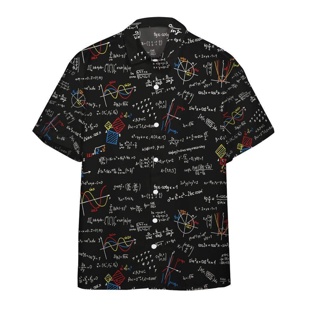  3D Geometry Science Custom Hawaii Shirt