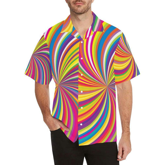 Vortex Print Design Hawaiian Shirt