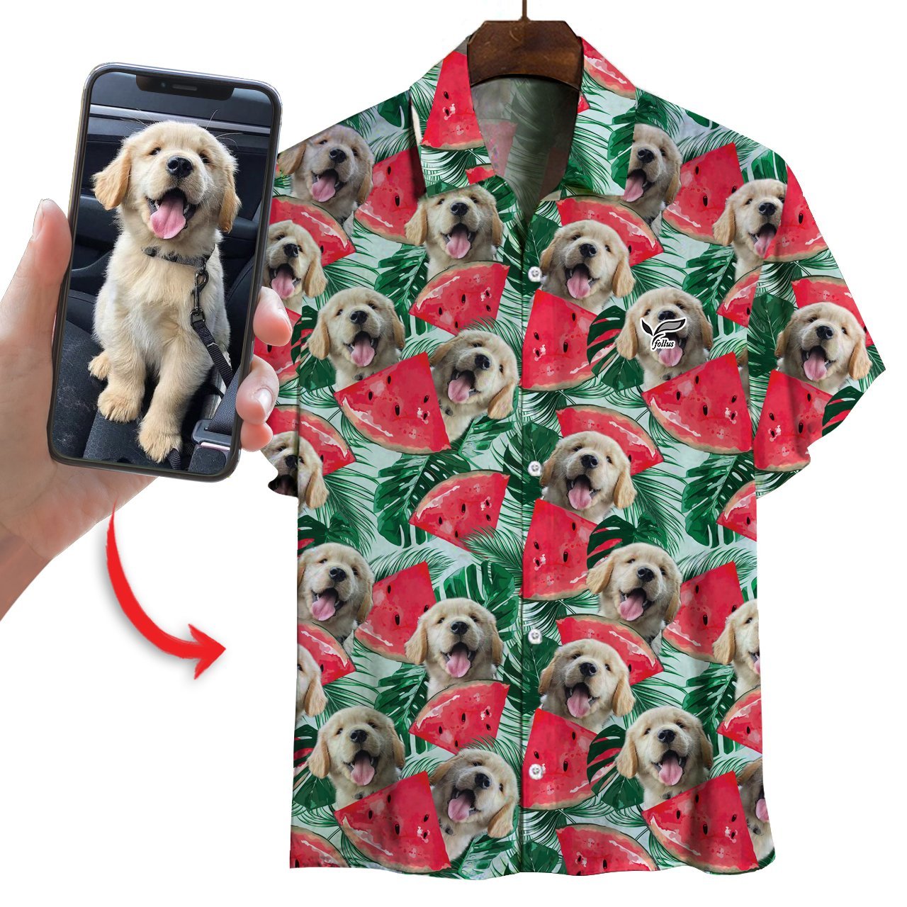 Personalized Hawaiian Shirt With Your Pets Photo