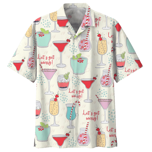 Cocktail   White Unique Design Unisex Hawaiian Shirt For Men And Women Dhc17063822