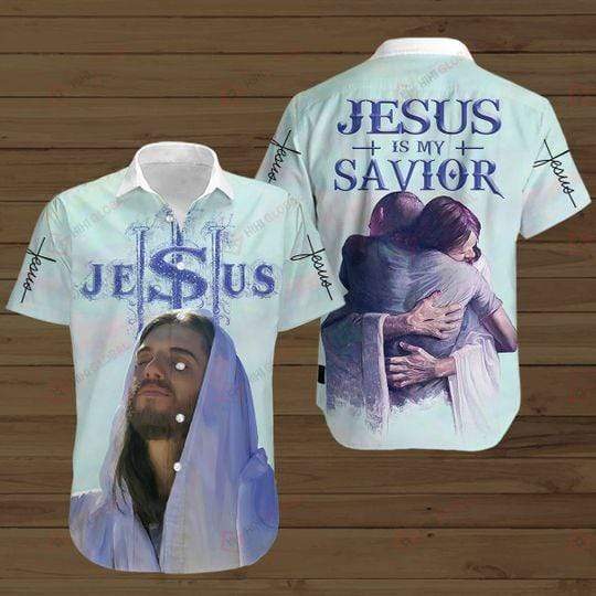 Hug from Lord Jesus My Savior Gift Easter day Hawaiian Shirts 