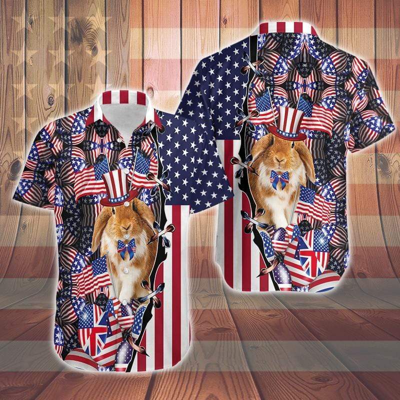 Hawaiian Aloha Shirts Happy Easter Day America