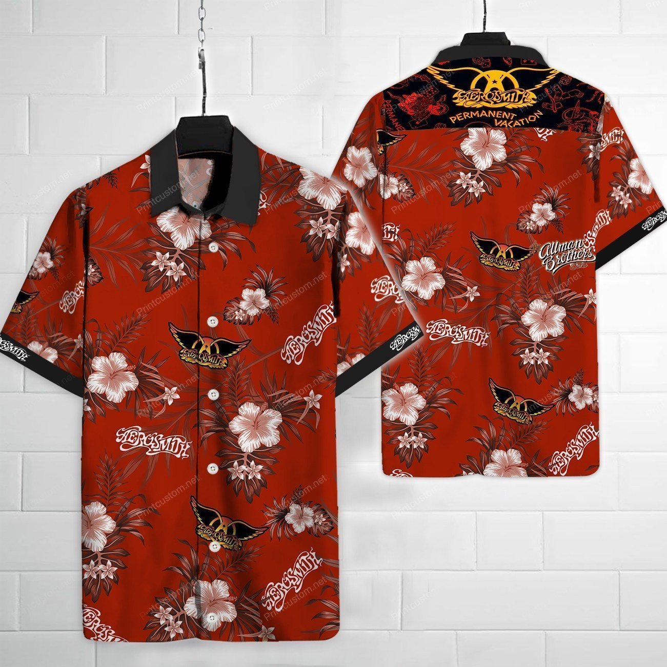 Aerosmith Hawaiian Shirt