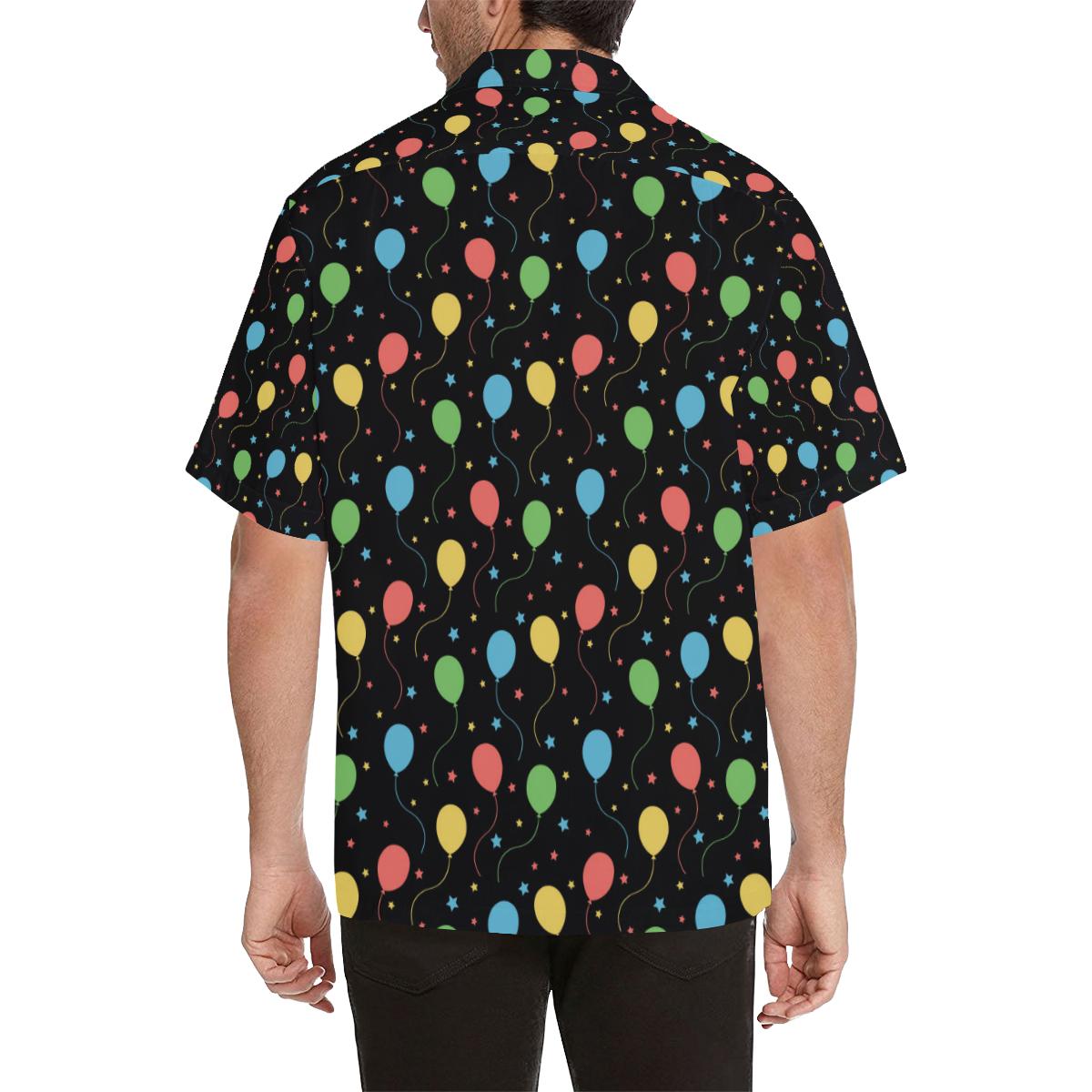 Ballon Colorful Pattern Print Design Hawaiian Shirt