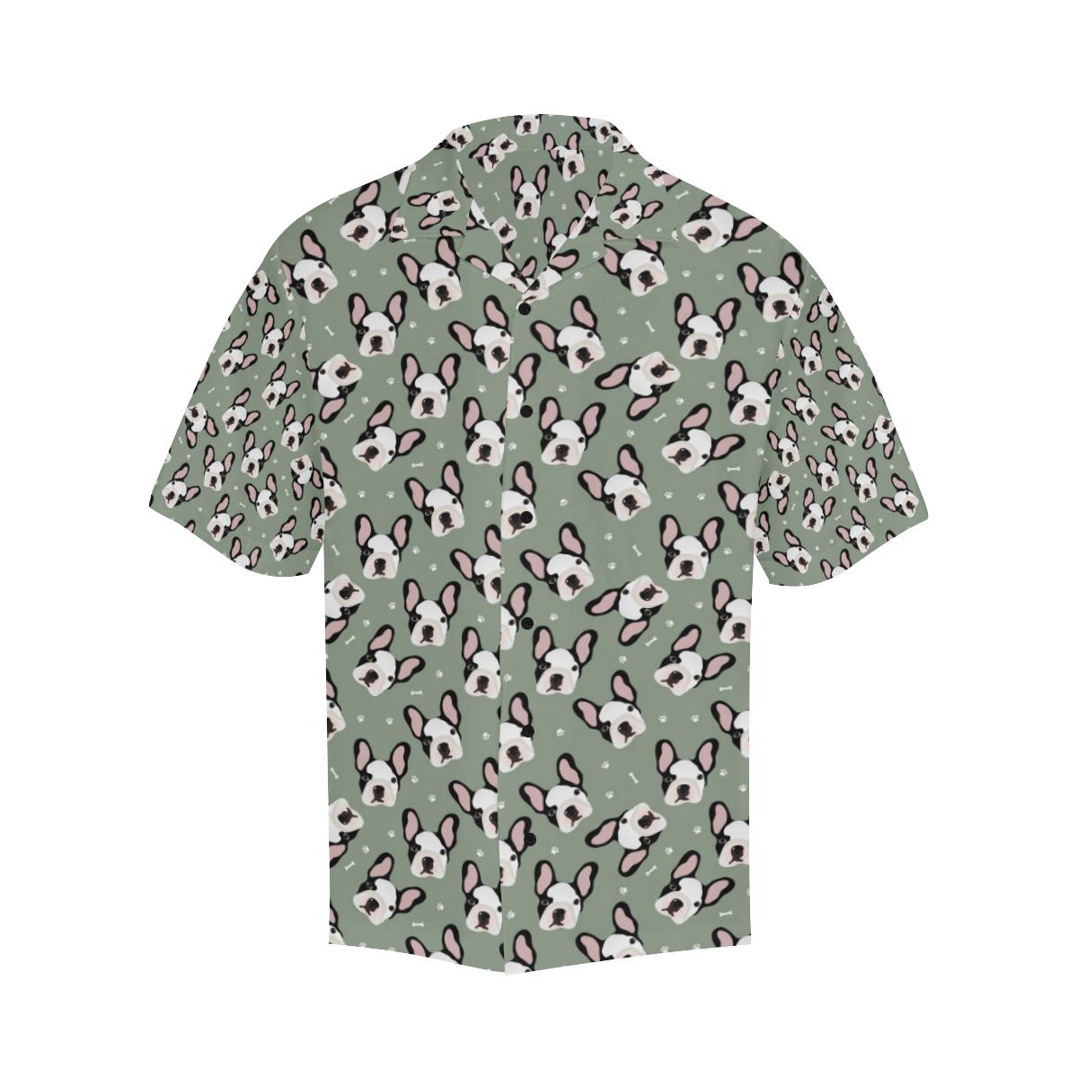 Boston Terrier Pattern Print Design Hawaiian Shirt