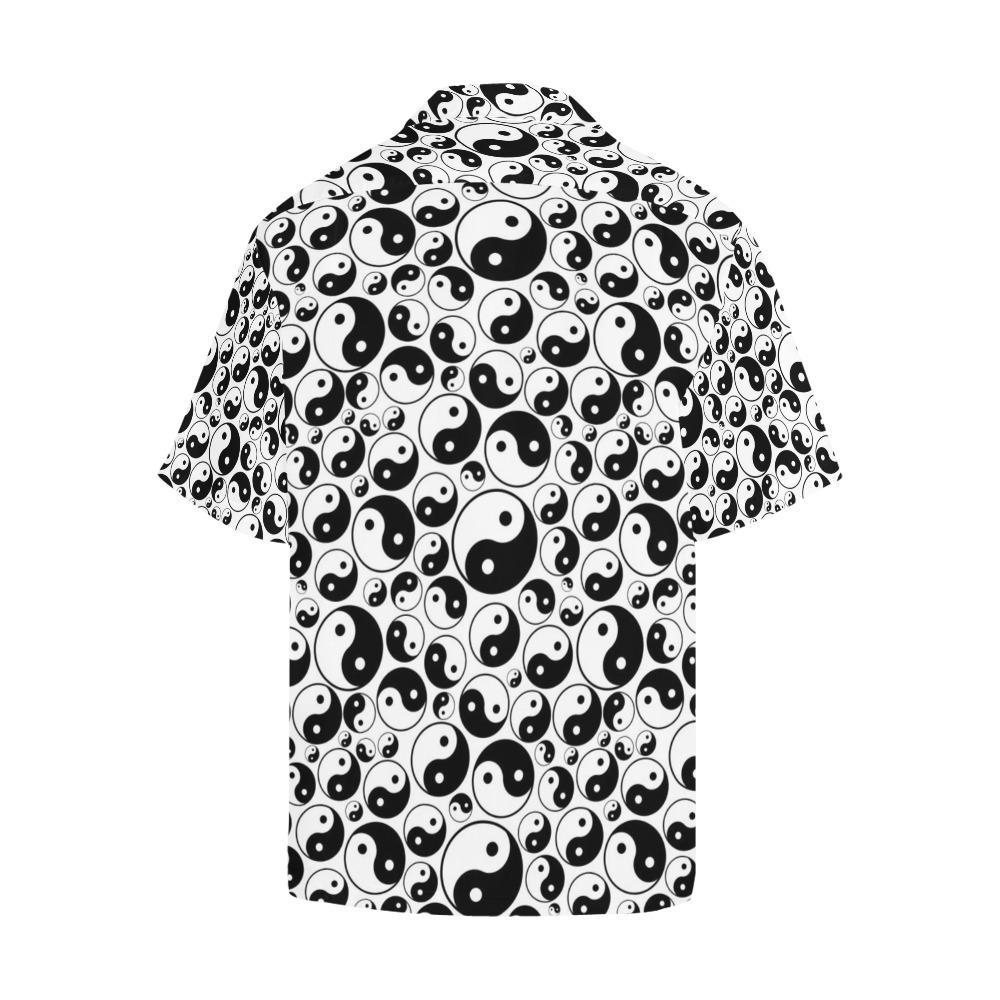 Yin Yang Print Design Hawaiian Shirt