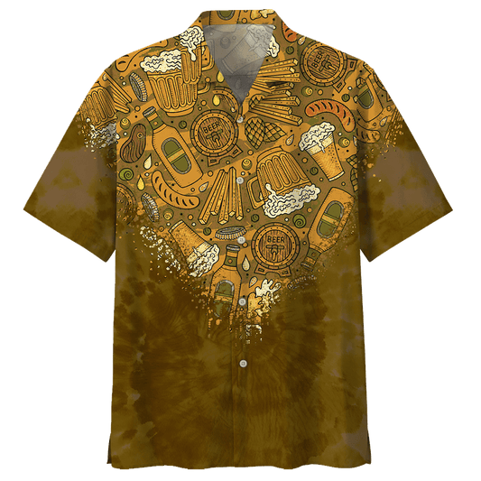 Beer  Khaki Khaki Unisex Hawaiian Shirt For Men And Women Dhc17063846