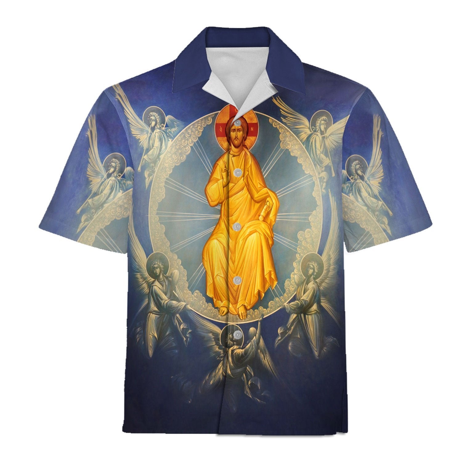 Hawaiian Outfit Jesus Christ Shirt