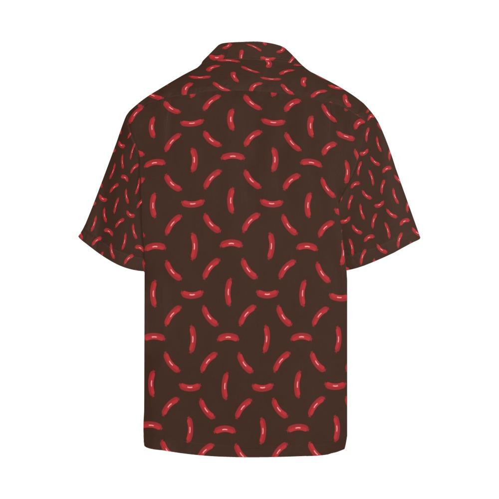 Sausage Print Design Hawaiian Shirt