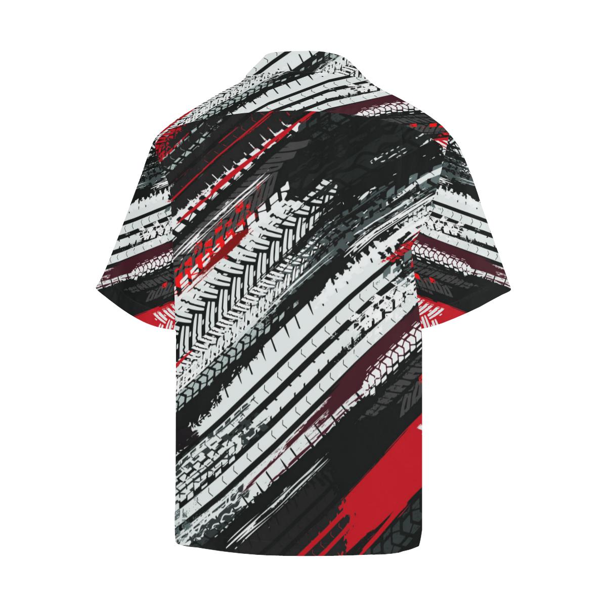 Racing Pattern Print Design A Hawaiian Shirt