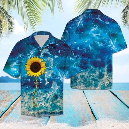 Dolphin You Are My Sunshine Hawaiian Shirt | For Men & Women | Adult | HW5498