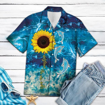 Dolphin You Are My Sunshine Hawaiian Shirt | For Men & Women | Adult | HW5498