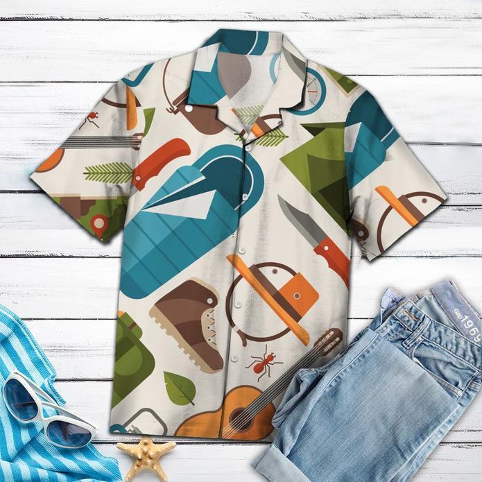 Amazing Camping Hawaiian Shirt | Unisex | Adult | HW5060