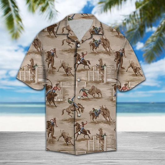 Vintage Rodeo Hawaiian Shirt | For Men & Women | Adult | HW5447