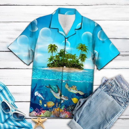 Turtle Island Hawaiian Shirt | For Men & Women | Adult | HW5454