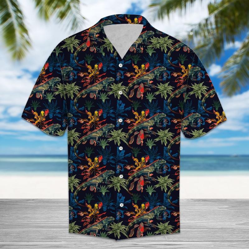 Amazing Iguanas Hawaiian Shirt | For Men & Women | Adult | HW6086