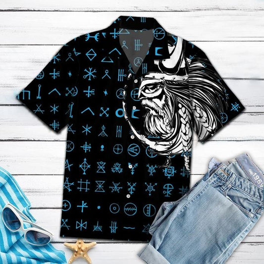 Amazing Odin Viking Tropical Hawaiian Shirt 