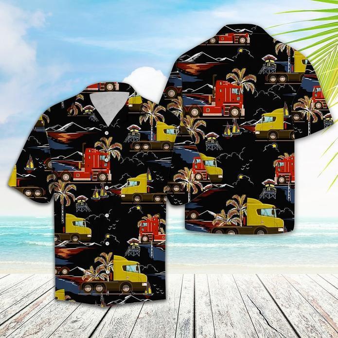 Trucker Vacation Hawaiian Shirt | For Men & Women | Adult | HW5926