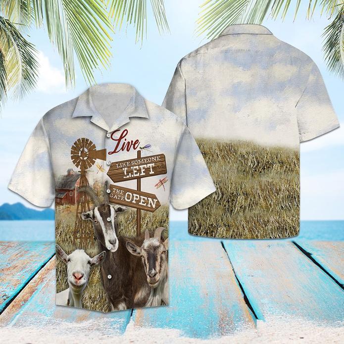 Goat Farm Hawaiian Shirt | For Men & Women | Adult | HW5862