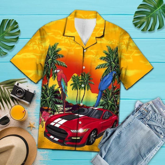 Vintage Mustang Hawaiian Shirt | For Men & Women | Adult | HW5849