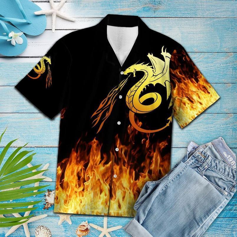 Amazing Dragon Hawaiian Shirt | For Men & Women | Adult | HW2400