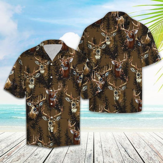 Amazing Deer Hawaiian Shirt | For Men & Women | Adult | HW5857