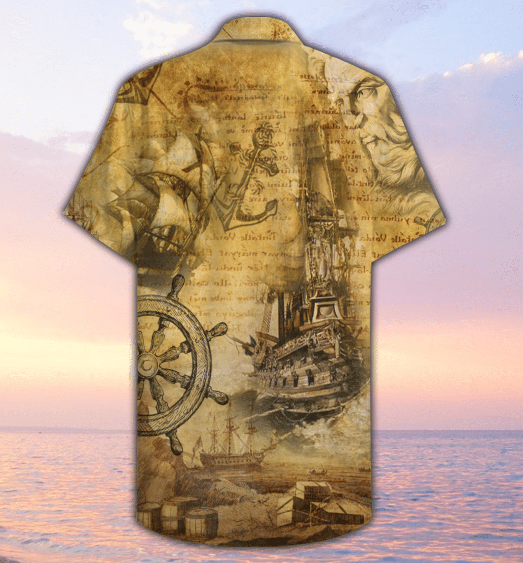 Amazing Sailing Ship Into The Sea To Find Your Soul Hawaii Shirt