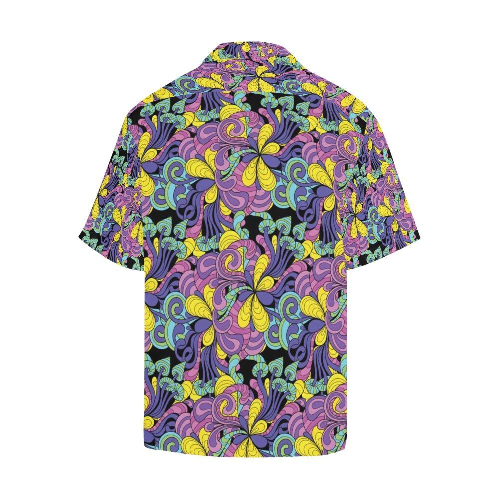 Trippy Print Design Hawaiian Shirt