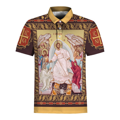 Hawaiian Outfit Eastern Orthodox Church Son And The Holy Spirit. Shirt