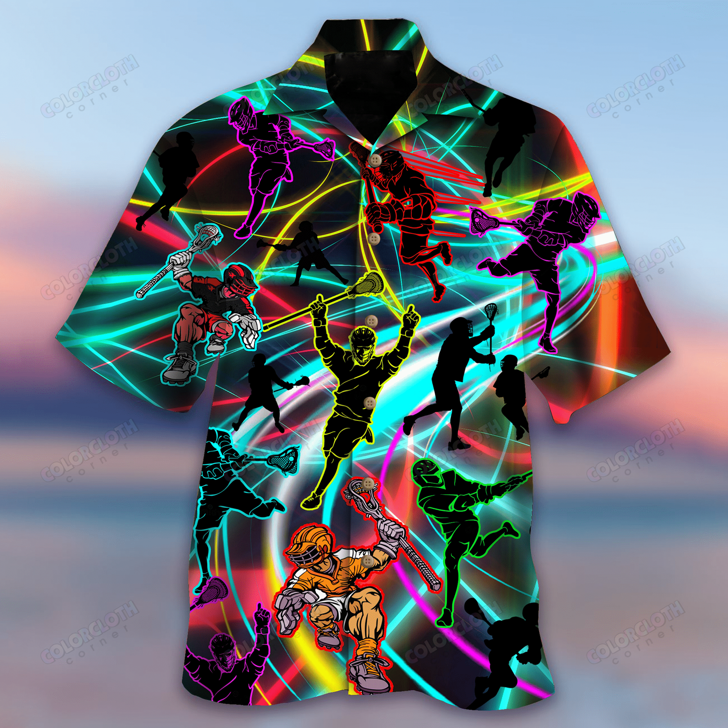 Stick Together With Lacrosse Hawaiian Shirt