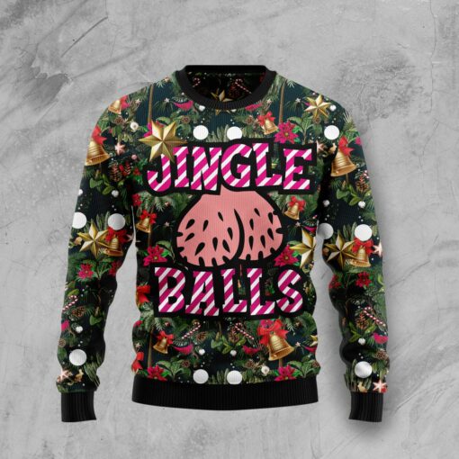 Jingle Balls Merry Christmas Ugly Christmas Sweater 