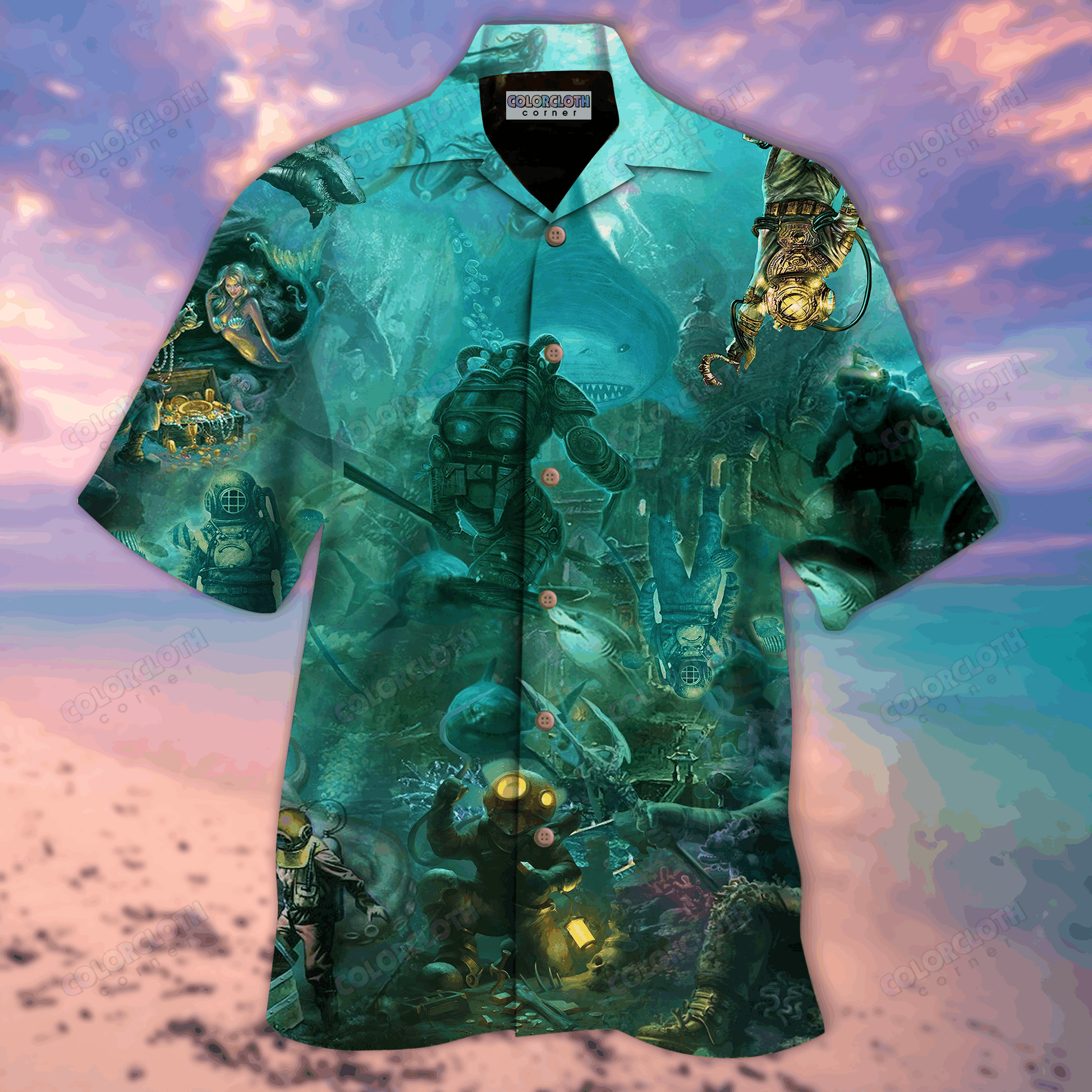 Amazing Into The Sea Hawaiian Shirt TV213059