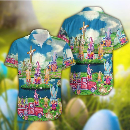 Beach Shirt Check Out This Awesome Hawaiian Shirts Happy Easter Gnomies