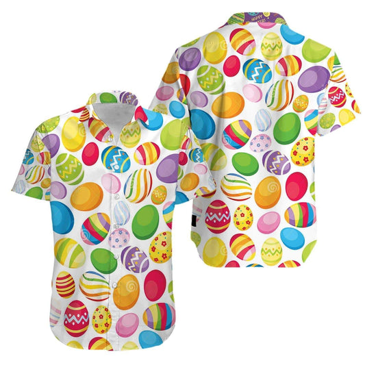 Beach Shirt Easter Day Bunny Egg So Cute Hawaiian Shirts