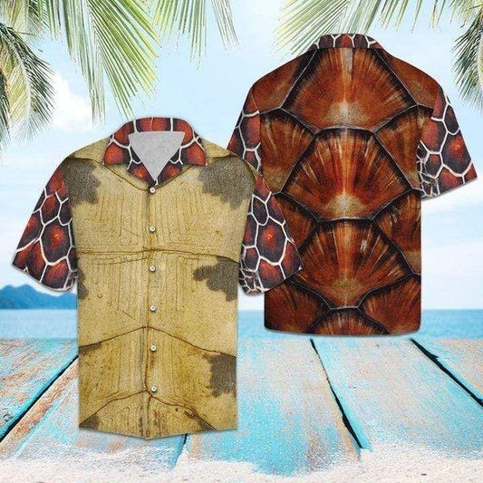 Beach Shirt Awesome Sea Turtle Unisex Hawaiian Aloha Shirts