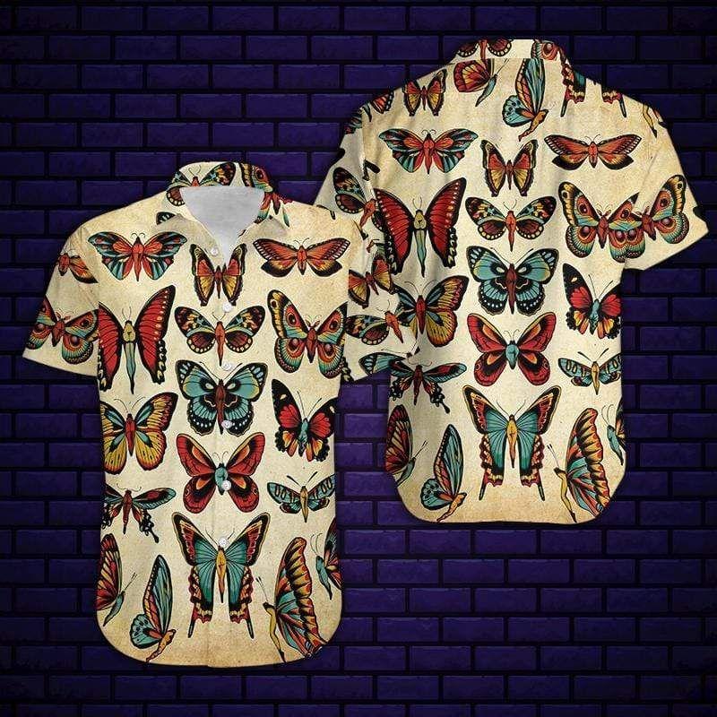 Beach Shirt Check Out This Awesome Butterfly Sexy Body Hawaiian Unisex Aloha Shirts 