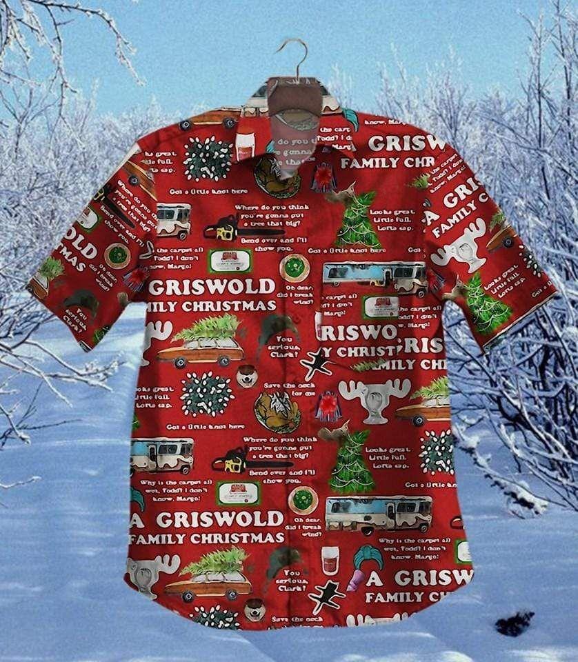 Beach Shirt Cover Your Body With Amazing Amazing Merry Christmas Red Unisex Hawaiian Aloha Shirts 