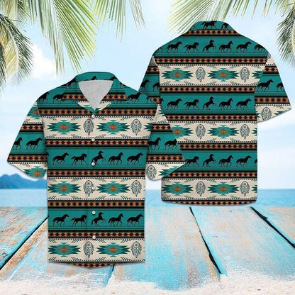 Beach Shirt Order Horse Native Hawaiian