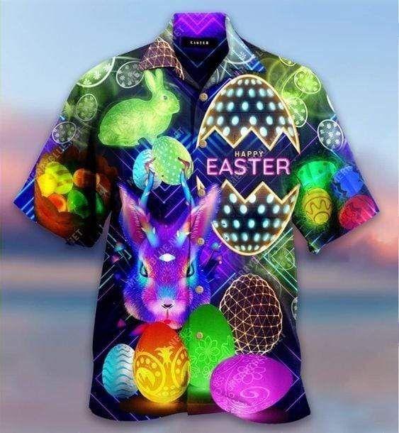 Beach Shirt Get Now Hawaiian Aloha Shirts Have An Eggcellent Easter