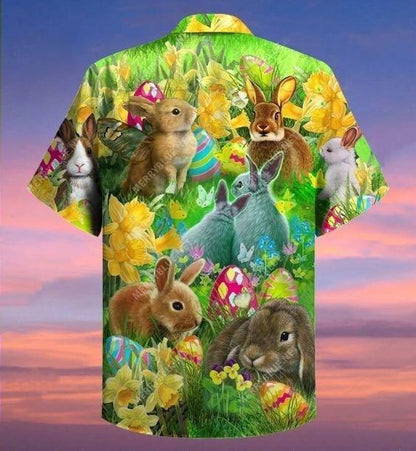 Beach Shirt Hawaiian Aloha Shirts Happy Easter