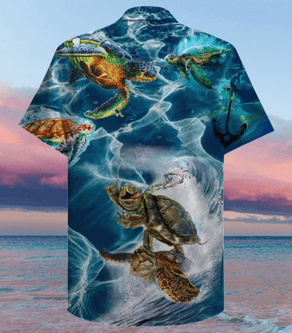 Beach Shirt Find Turtle - Hawaiian Shirt Hawaiian