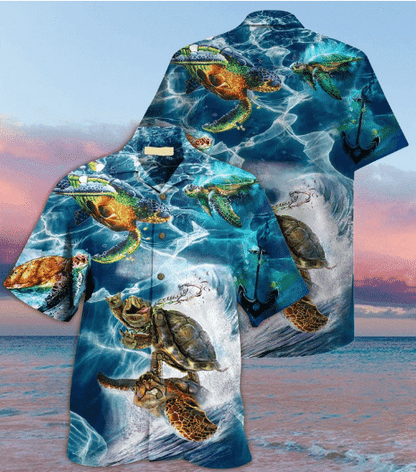 Beach Shirt Find Turtle - Hawaiian Shirt Hawaiian