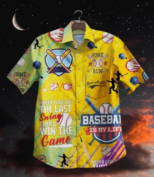 Hawaii Shirt   Hot Baseball Vintage Hawaiian Shirt