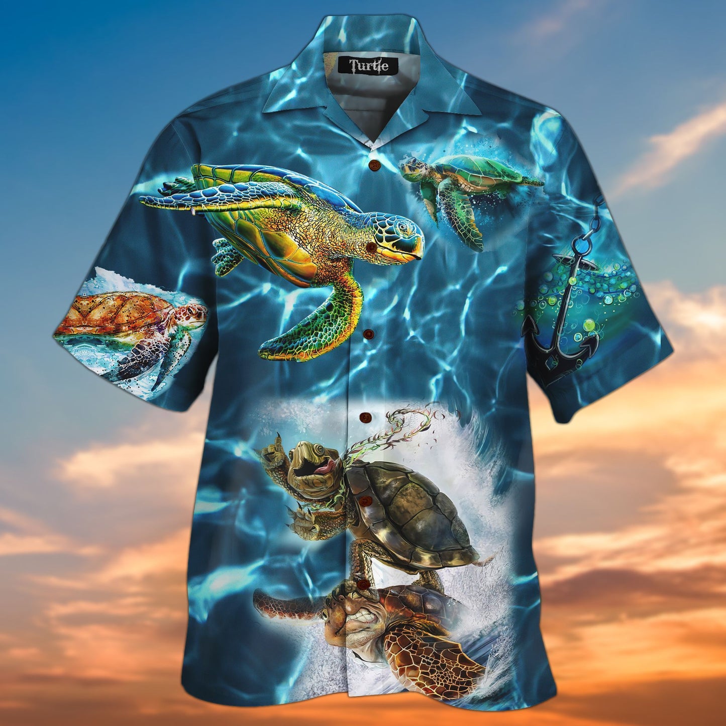 Sea Turtle Hawaiian Shirt | For Men & Women | Adult | HW4247