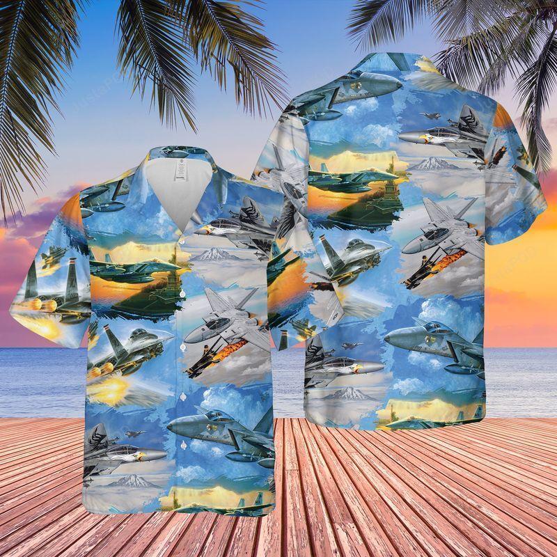 Air Force Mcdonnell DouglaShirt  Eagle Hawaiian Shirt Shirtet | UniShirtex | 