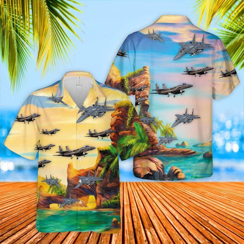 Air Force Mcdonnell DouglaShirt  Eagle Hawaiian Shirt Shirtet | UniShirtex | 