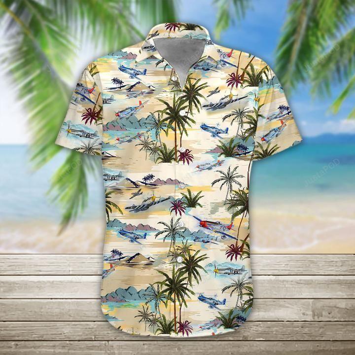 Aircraft Hawaiian Shirt | UniShirtex | Adult | 