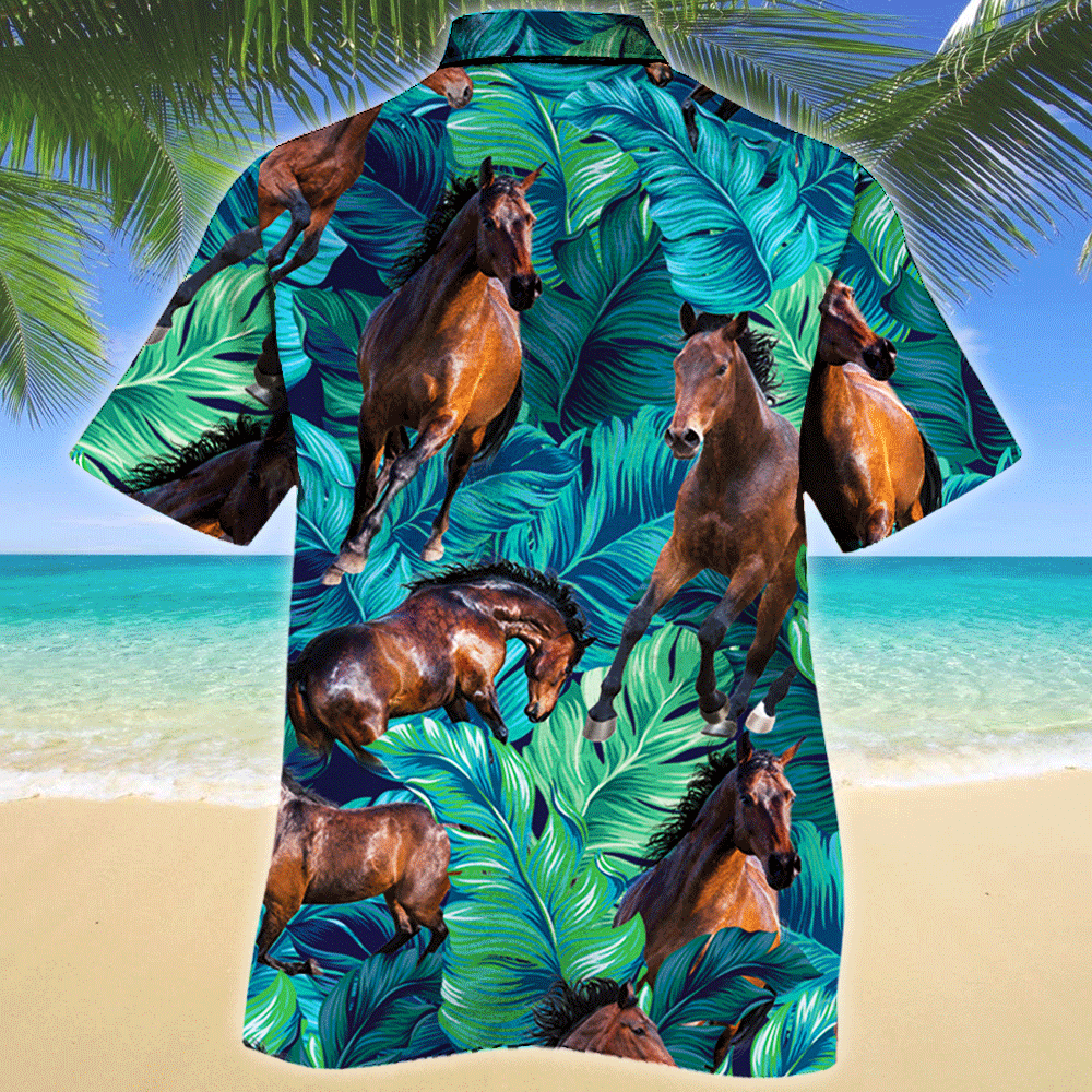 Horse Lovers Gift Hawaii Shirt