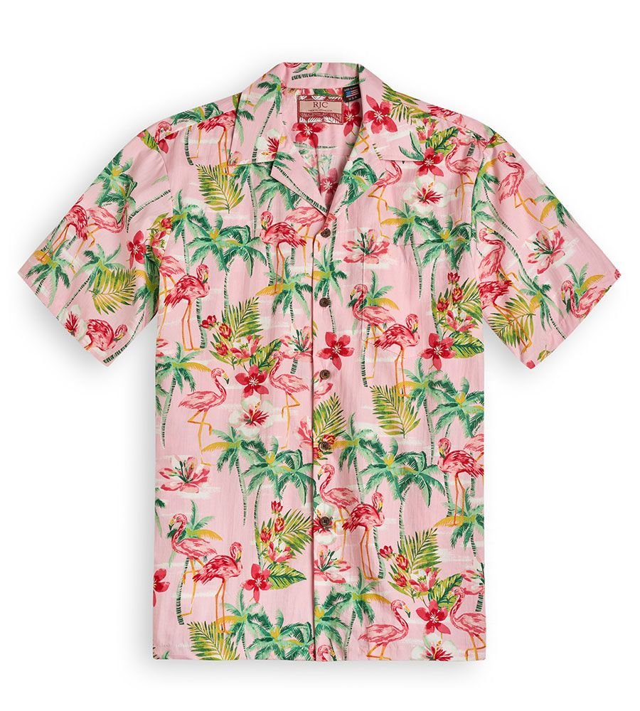 Flamingo Pink Nice Design Hawaiian Shirt 